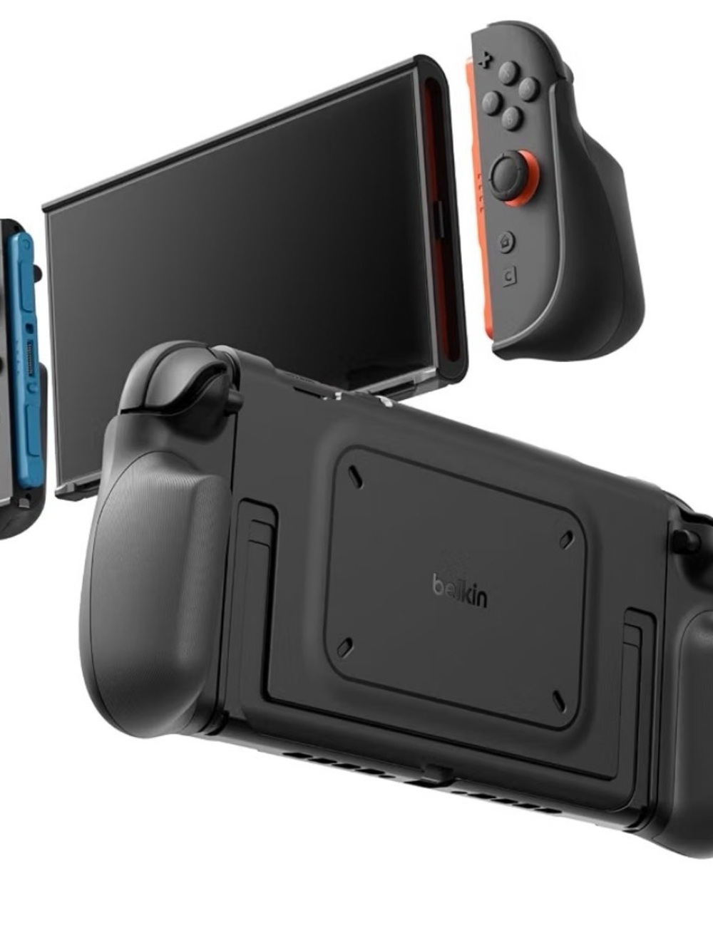 Belkin Black and Orange Nintendo Switch Grip